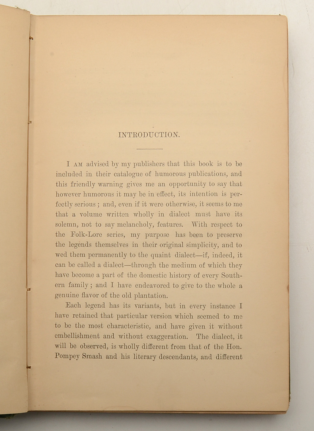 1881 "Uncle Remus: His Songs and Sayings" First Edition
