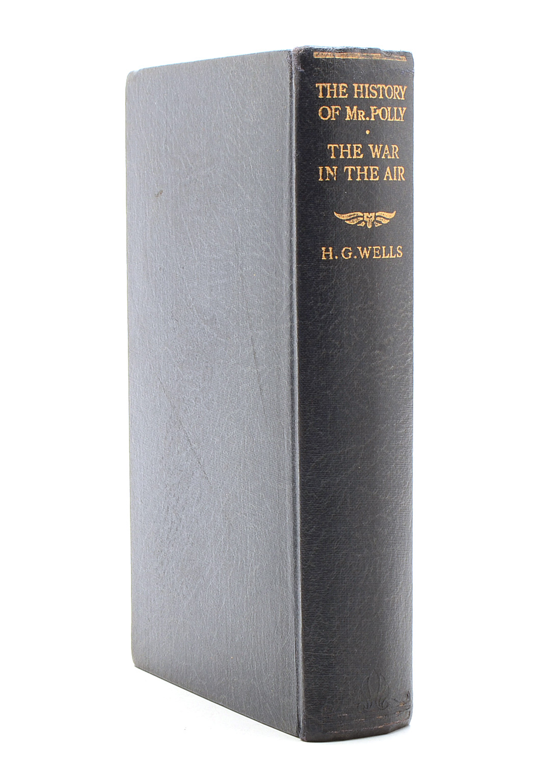 H.G. Wells "The War in the Air" with Fore-Edge Painting