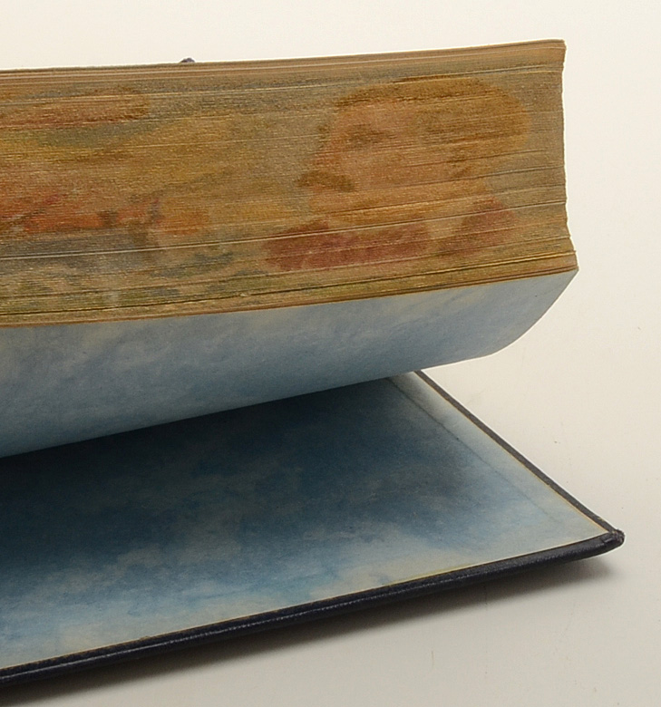 H.G. Wells "The War in the Air" with Fore-Edge Painting