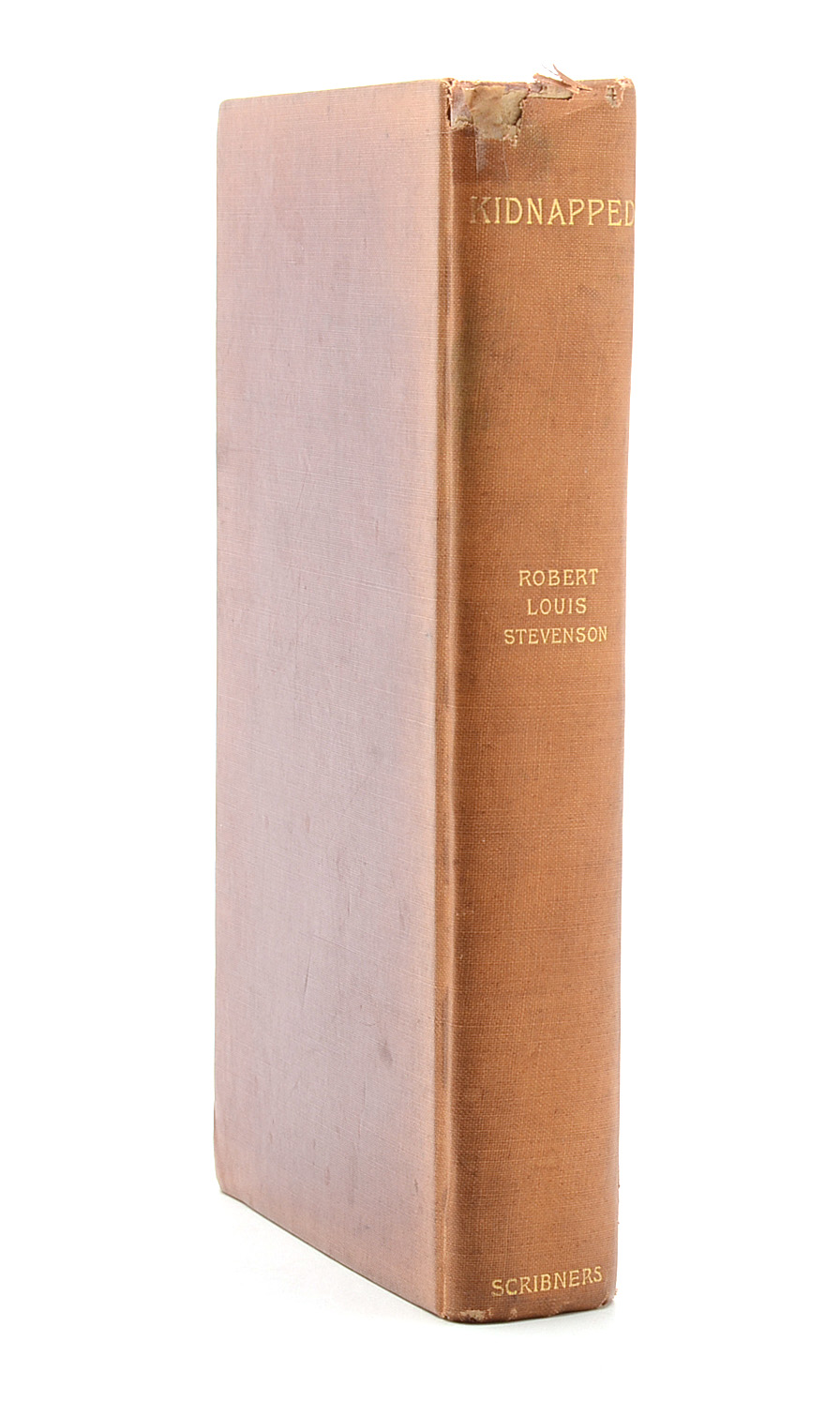 1893 First Illustrated Edition "Kidnapped" by R.L. Stevenson