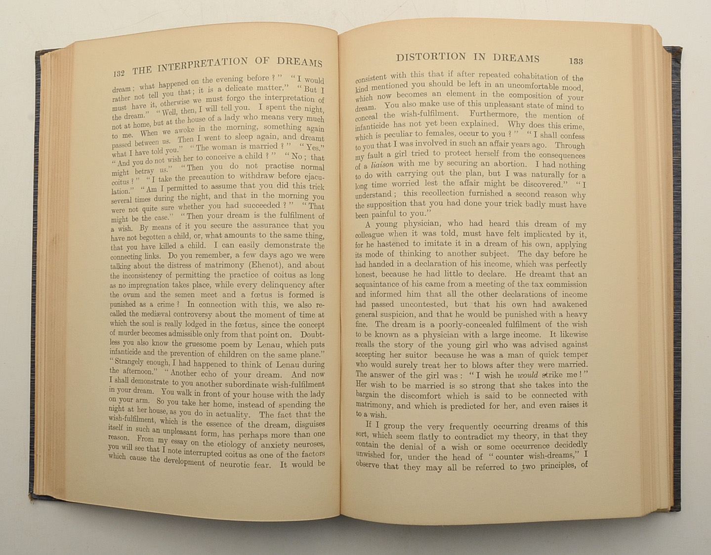 Fourth Edition "The Interpretation of Dreams" by Sigmund Freud