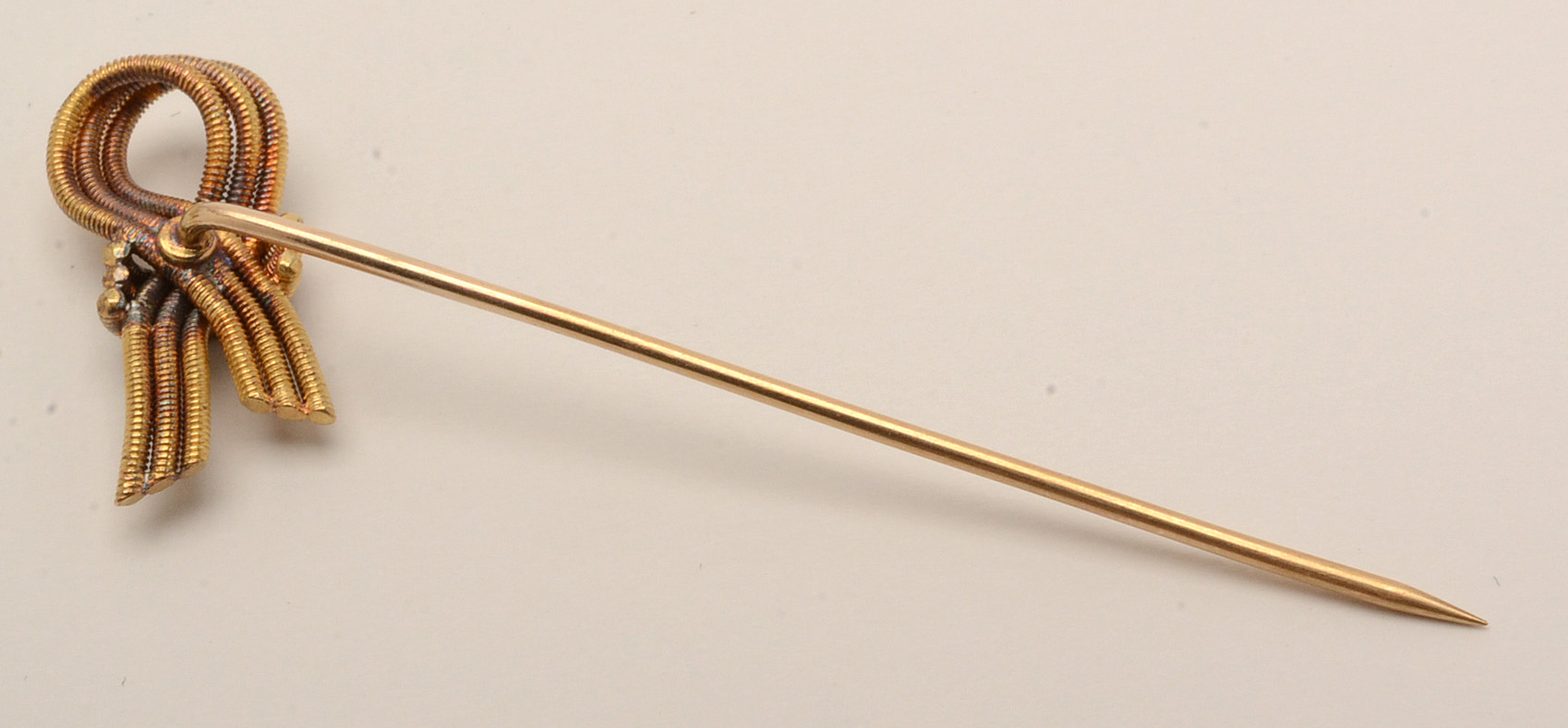 Vintage 14K Yellow Gold Stick Pins