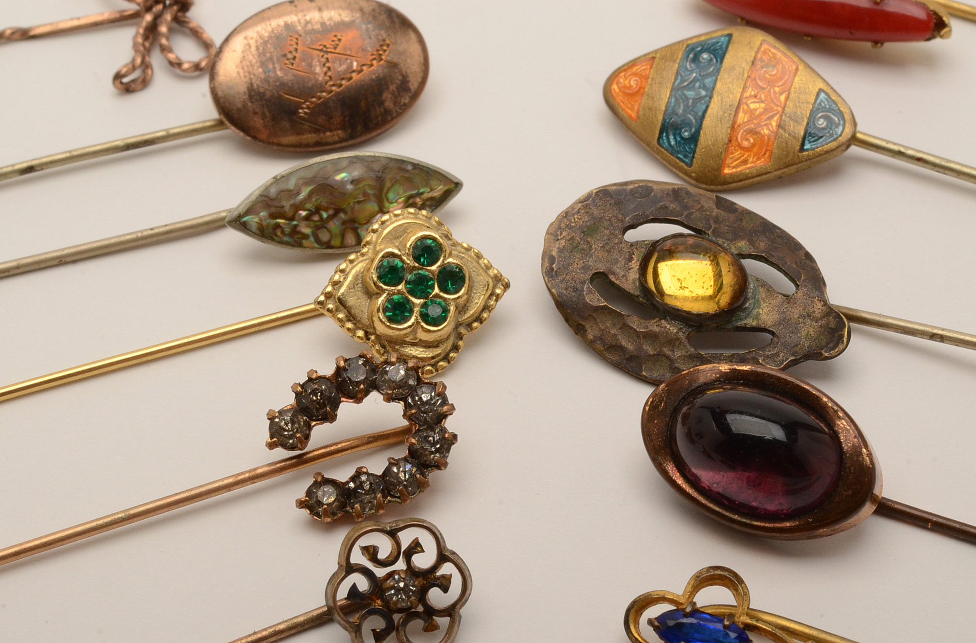 Collection of Vintage Stick Pins
