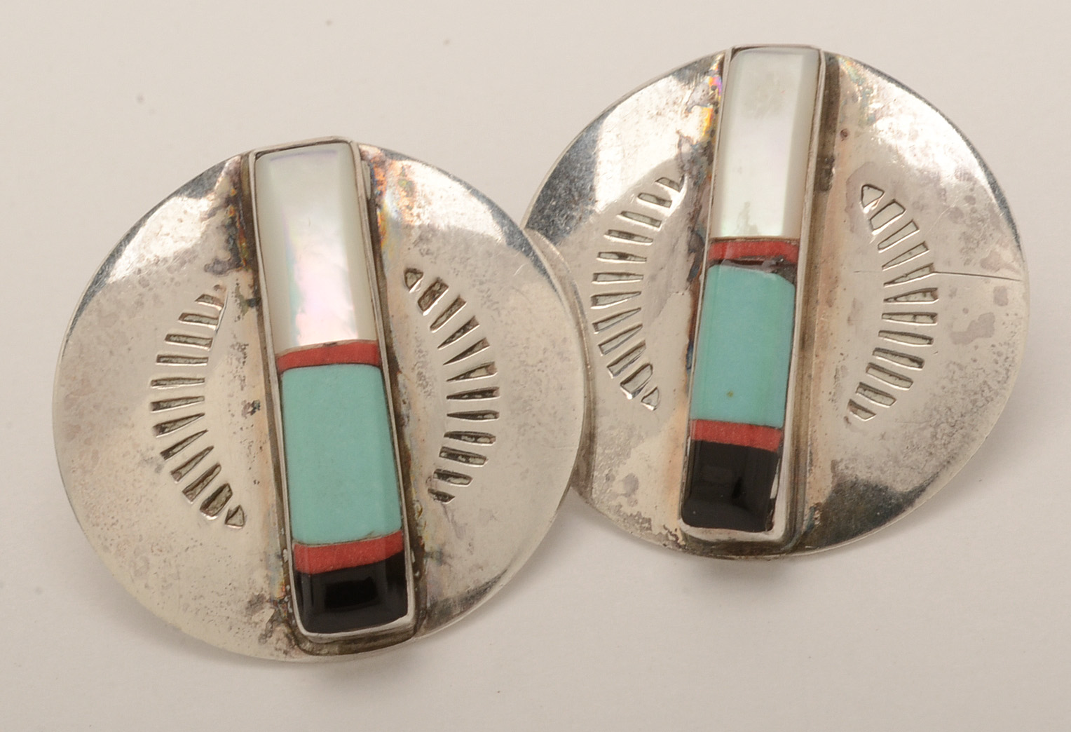 Sterling Silver and Gemstone Jewelry Featuring Navajo Silversmiths Harvey Mace and Fannie Platero