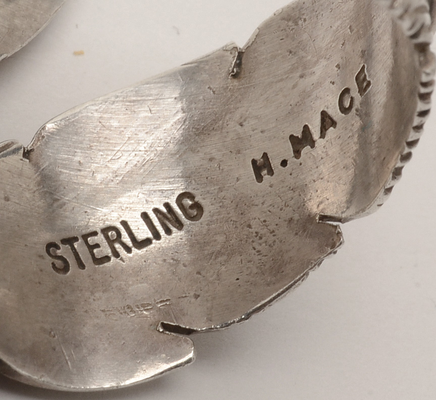 Sterling Silver and Gemstone Jewelry Featuring Navajo Silversmiths Harvey Mace and Fannie Platero