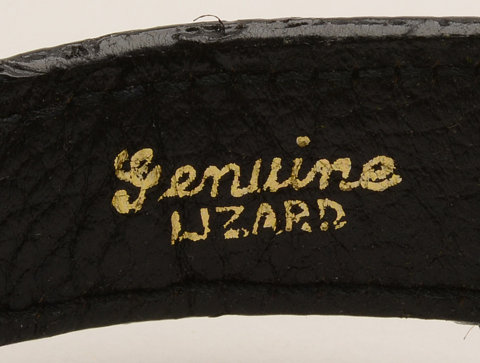 Lucerne Watch With Lizard Band