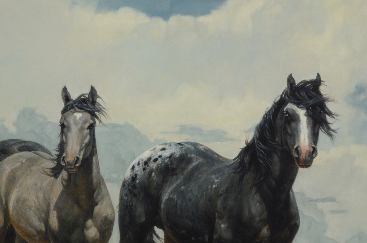 Offset Lithograph after Nancy Glazier's "Amazing Grays IV"