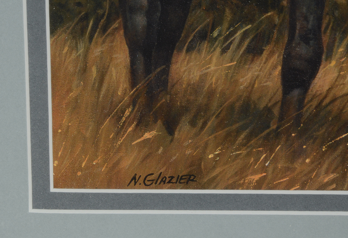 Offset Lithograph after Nancy Glazier's "Amazing Grays IV"