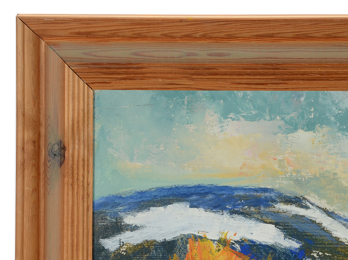 Original Oil Painting on Board "Skarvarna Tänndalen"