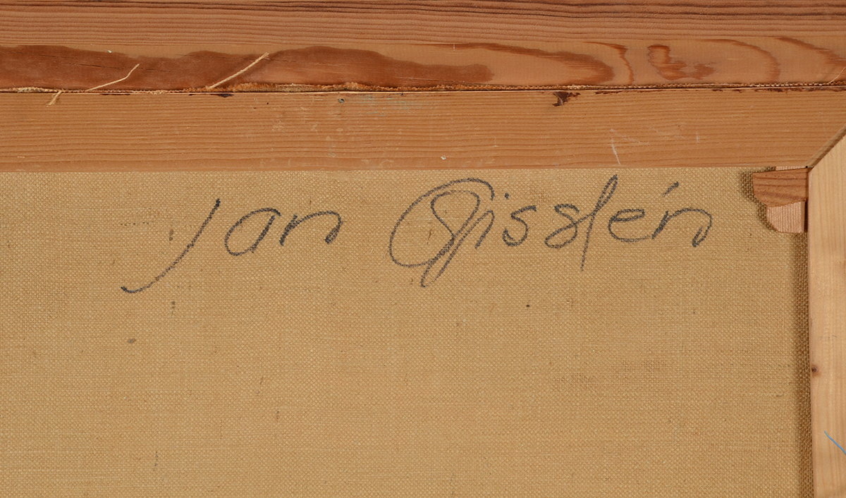 A. Nilsson Original Vintage Oil Painting on Canvas