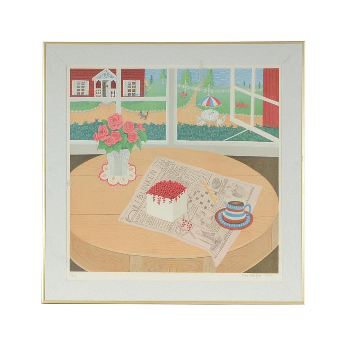 Mona Starfelt Singed Limited Edition Hand-Pulled Lithograph