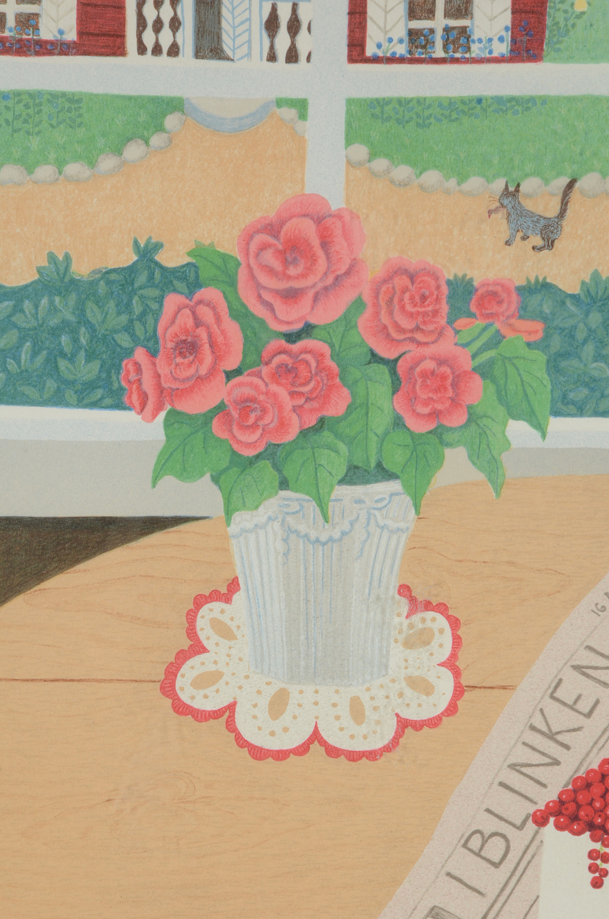 Mona Starfelt Singed Limited Edition Hand-Pulled Lithograph