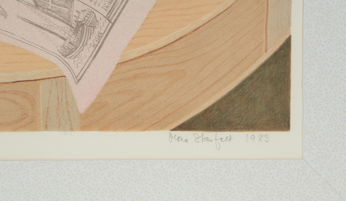 Mona Starfelt Singed Limited Edition Hand-Pulled Lithograph