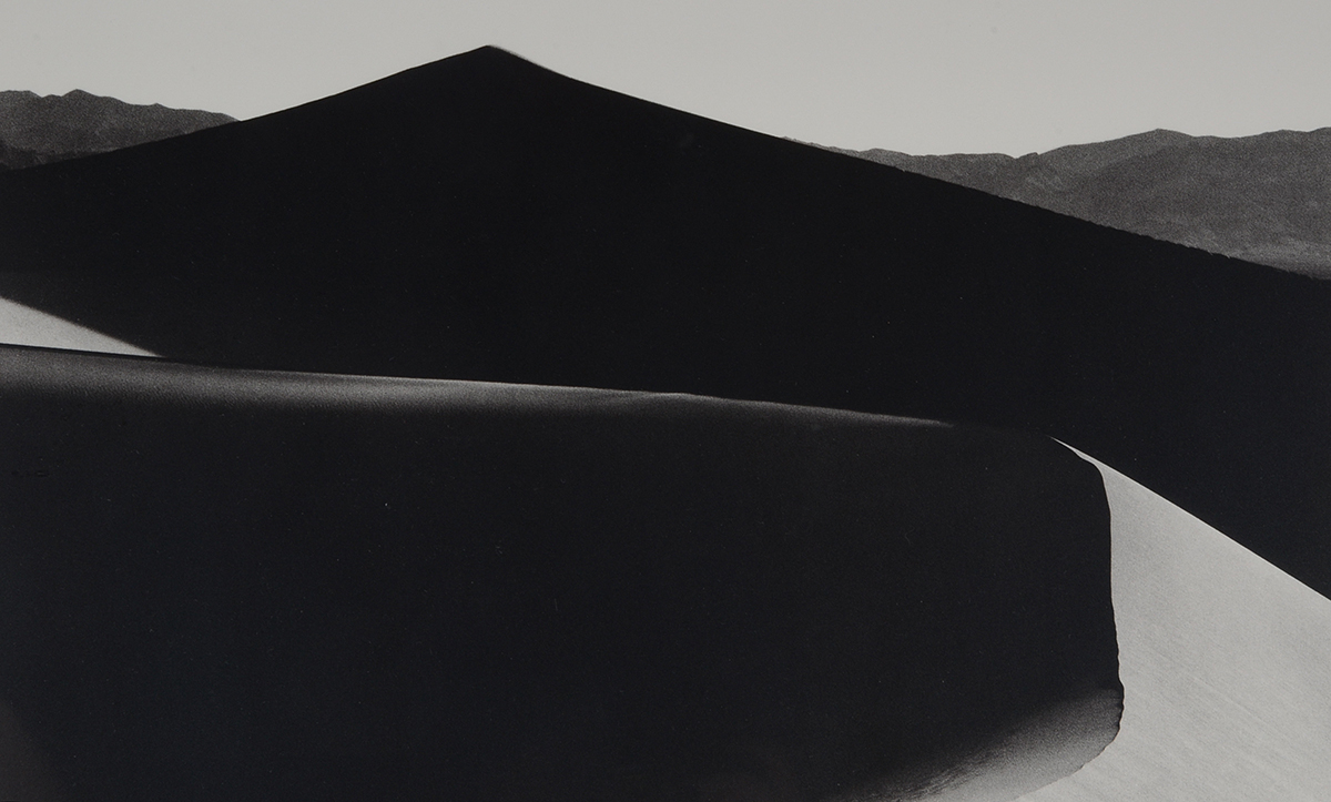 Ansel Adams Vintage Halftone Exhibition Poster