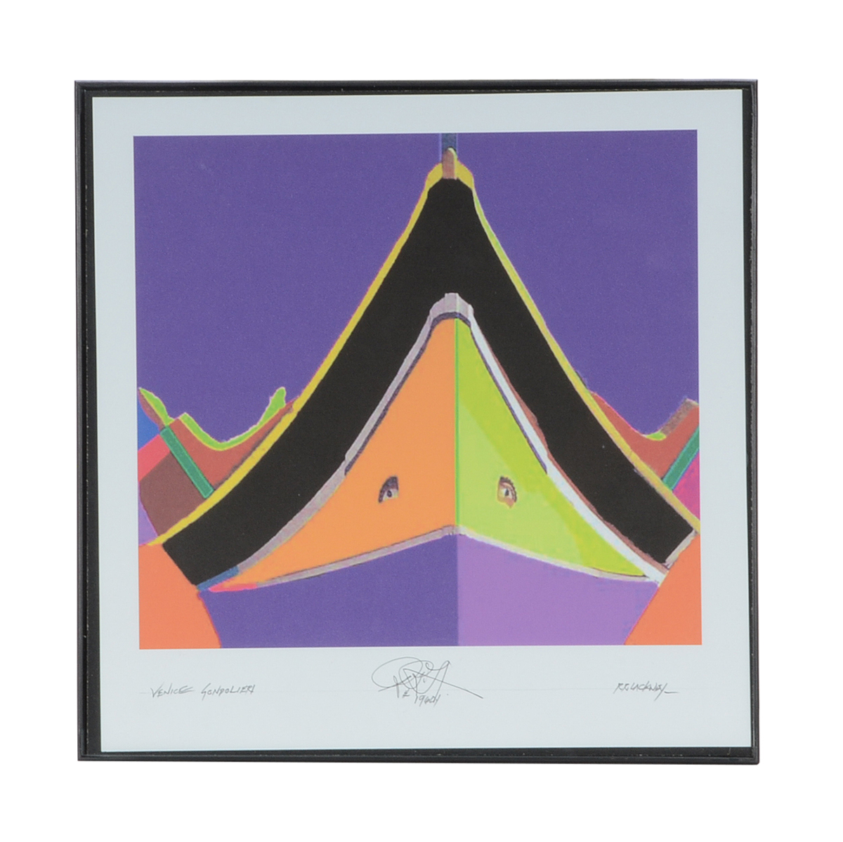 Robert Lackney Signed Giclée "Venice Goldonier"