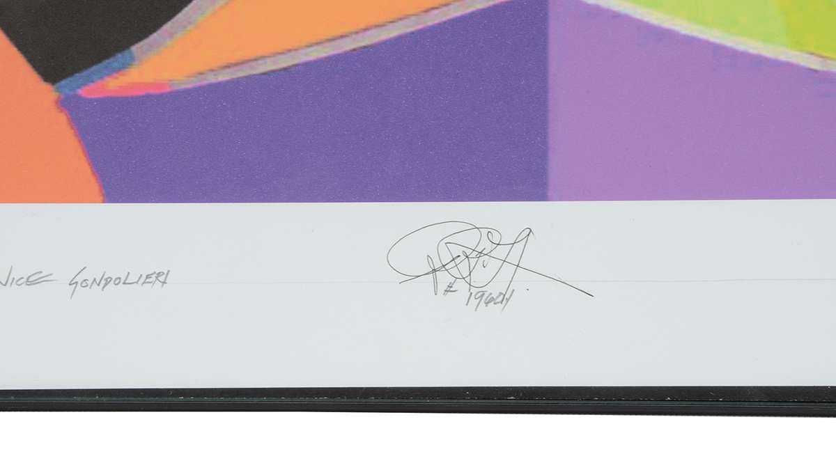 Robert Lackney Signed Giclée "Venice Goldonier"