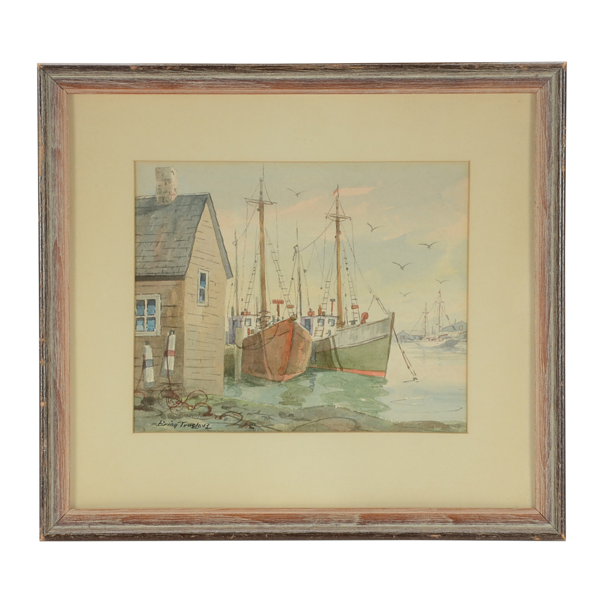 Brian Truelove Original Watercolor Painting