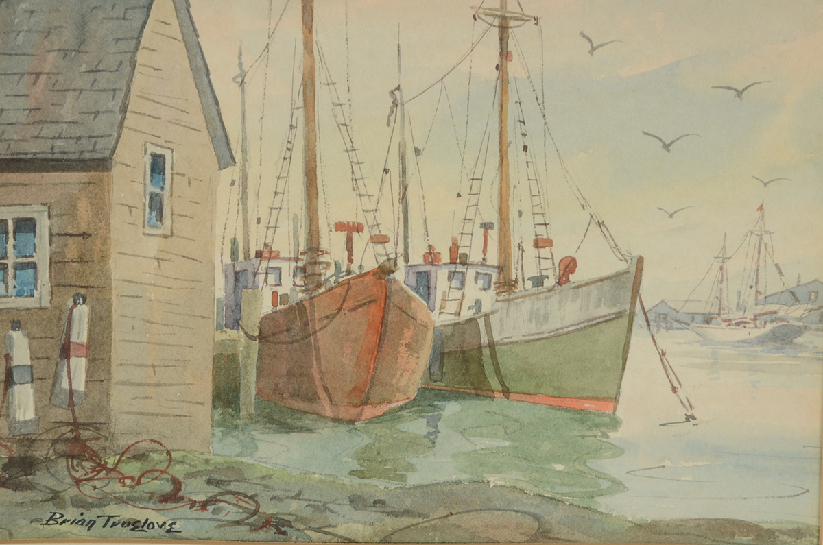 Brian Truelove Original Watercolor Painting