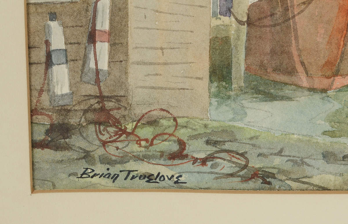 Brian Truelove Original Watercolor Painting