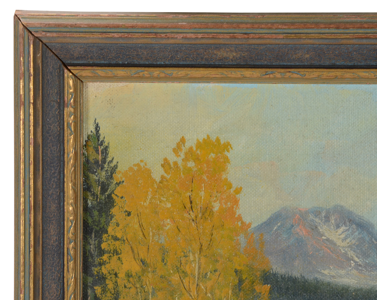 Grover Original Oil on Academy Board Landscape Painting