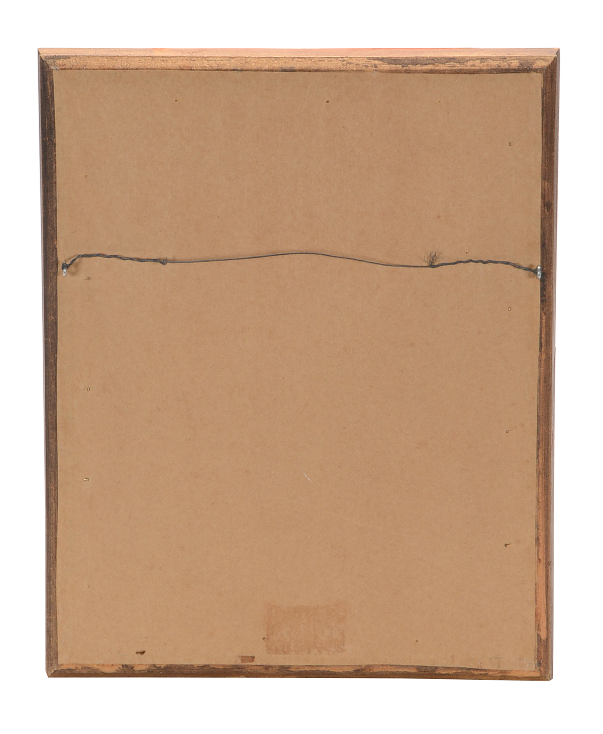 Signed Hand-Colored Aquatint Etching of a Windmill