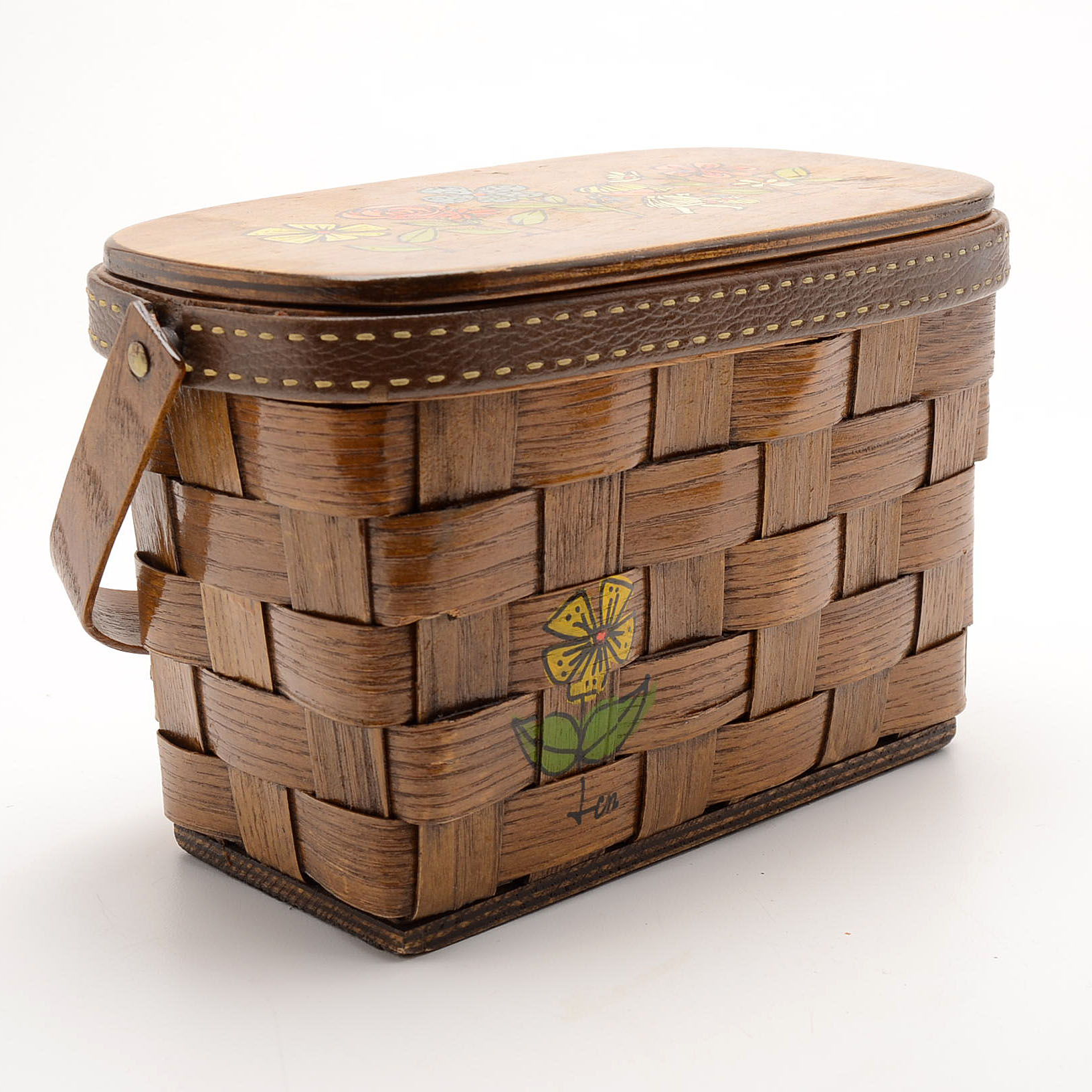 Pair of 1960's "Caro Nan" Basket Purses