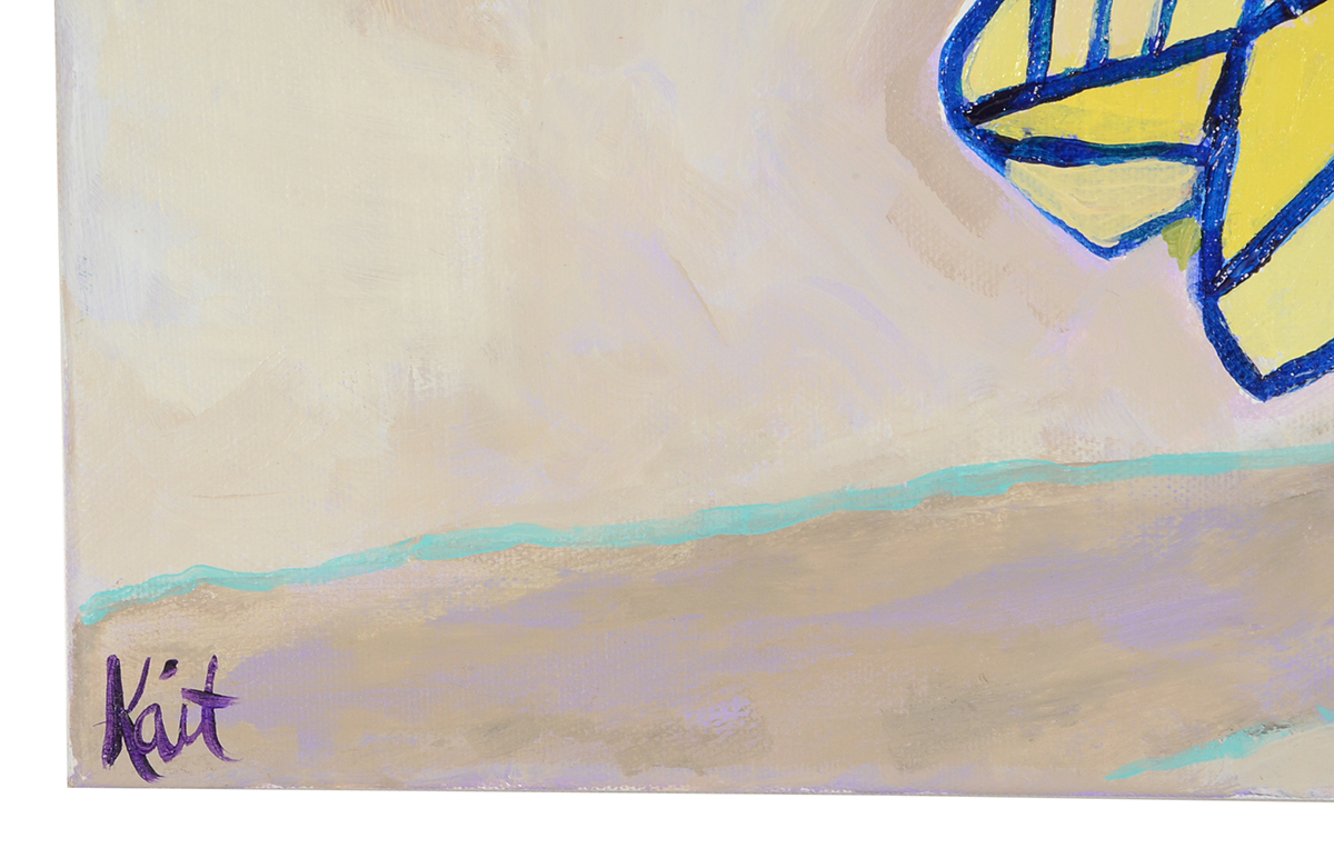 Kaitlin Roberts Original 2017 Contemporary Floral Acrylic on Canvas