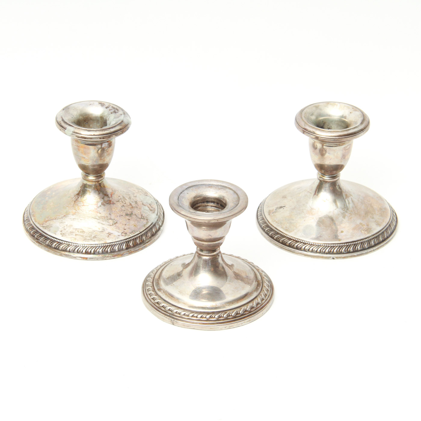 La pierre sterling silver on sale candlesticks