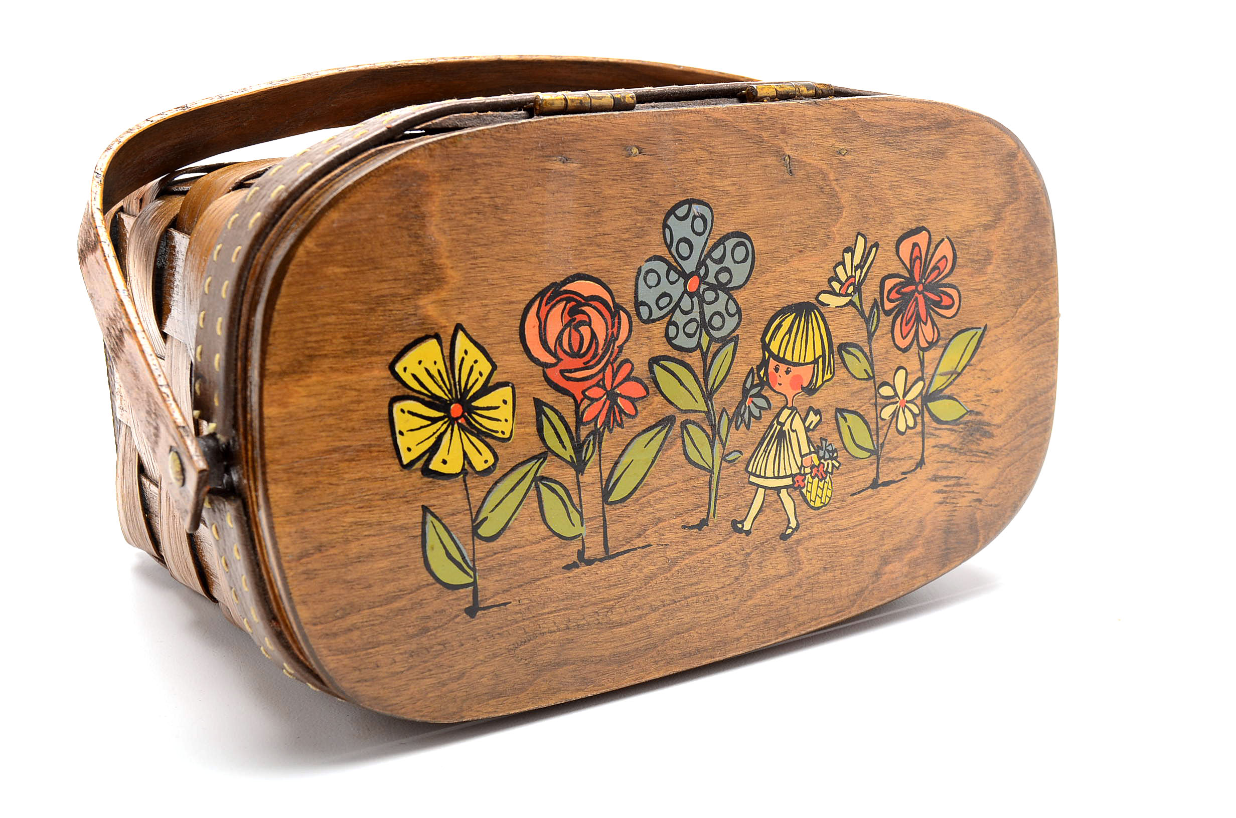 Pair of 1960's "Caro Nan" Basket Purses