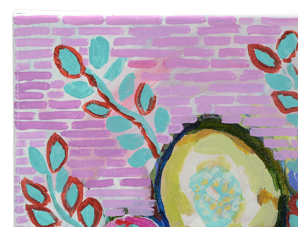 Kaitlin Roberts Original 2017 Contemporary Floral Acrylic on Canvas