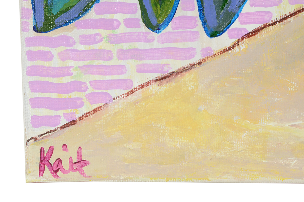 Kaitlin Roberts Original 2017 Contemporary Floral Acrylic on Canvas