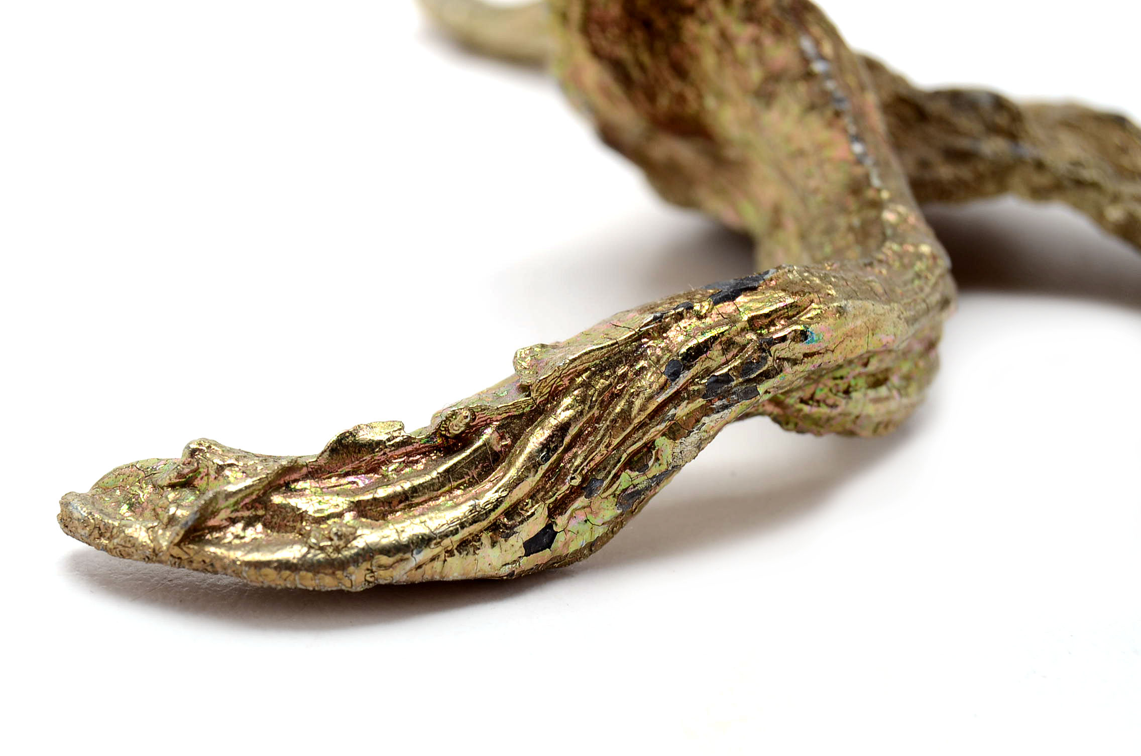 Bronze and Lapis Tree Sculpture