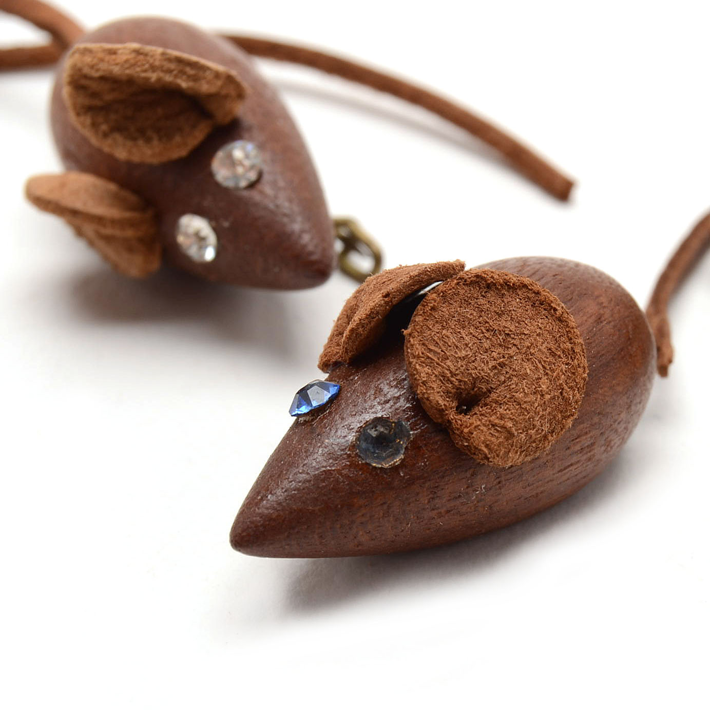 Nine Miniature Danish Animal Carvings