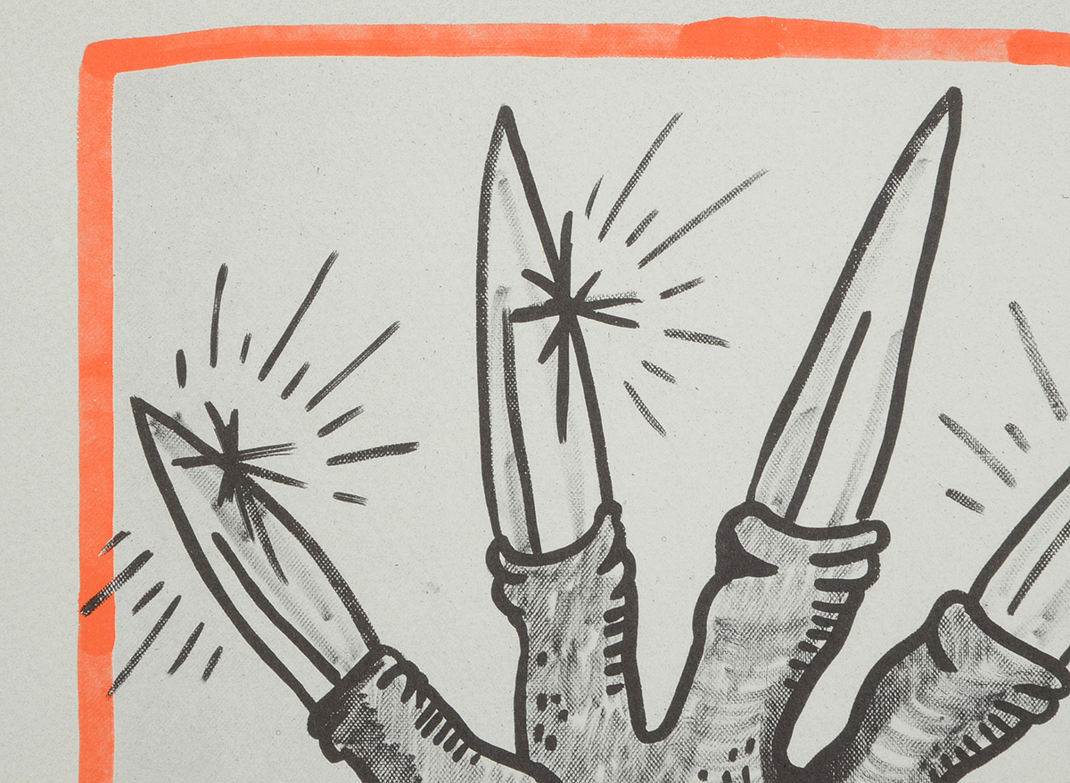 Keith Haring Limited Edition Print from "Against All Odds: 20 Drawings"