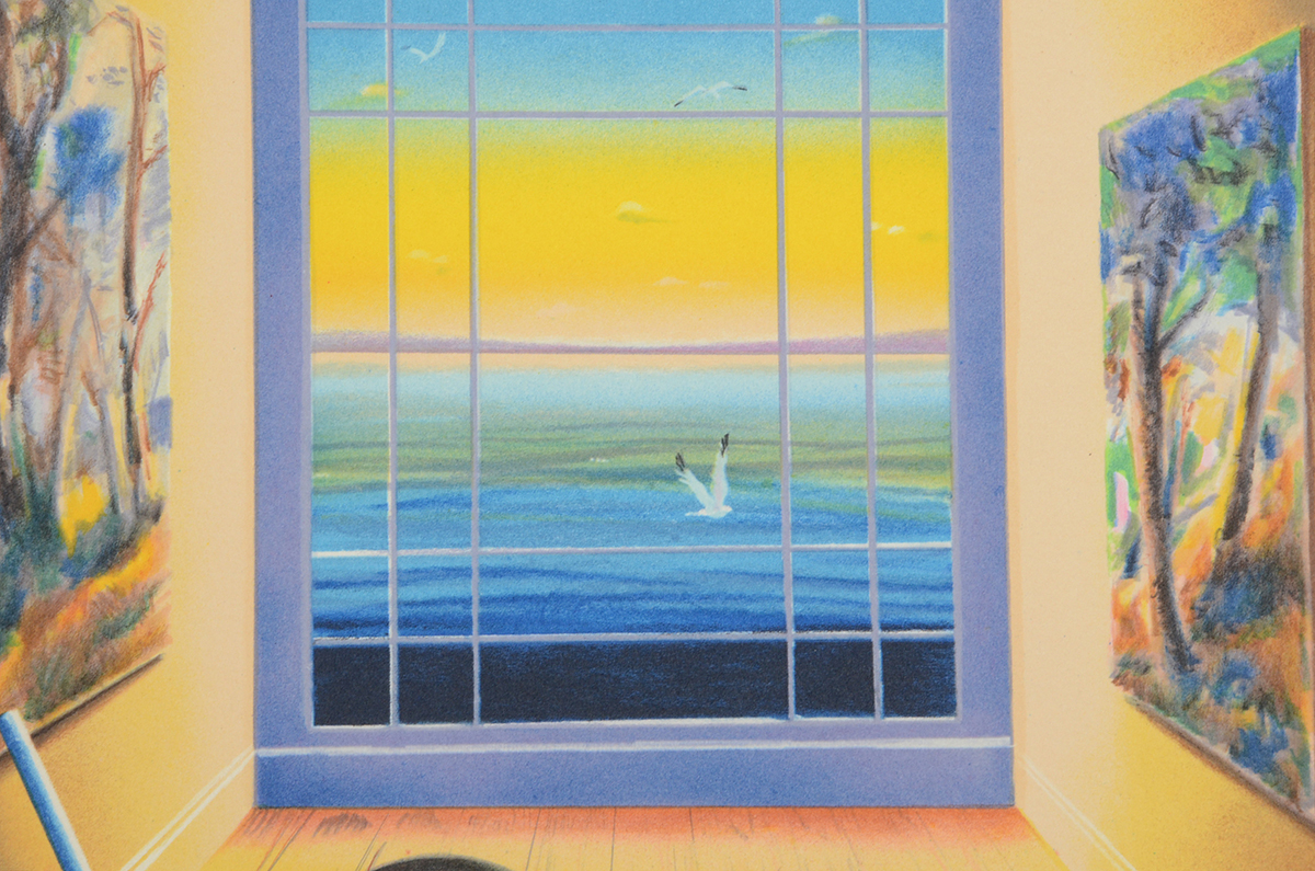 Ferjo Signed Artist's Proof Hand-Pulled Lithograph "The Fortune Teller"