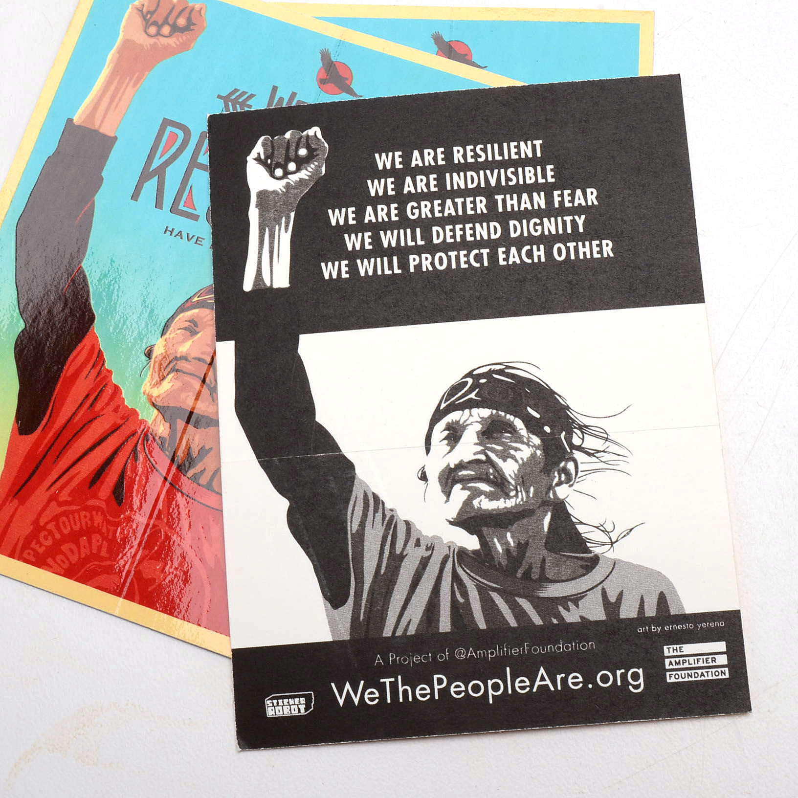 Large Collection of Shepard Fairey, Ernesto Yerena, and Oliveira Contemporary Art Stickers