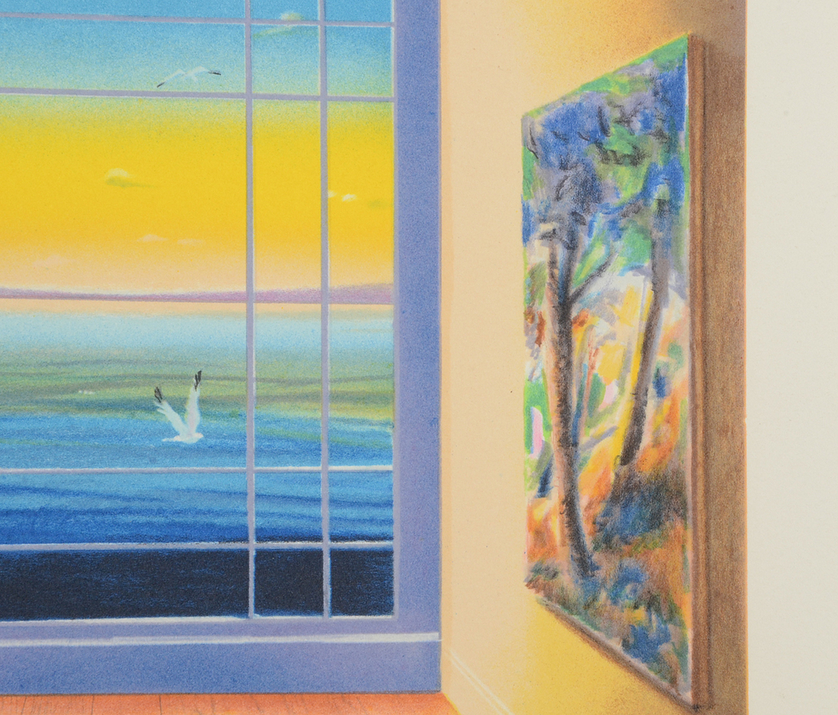 Ferjo Signed Artist's Proof Hand-Pulled Lithograph "The Fortune Teller"