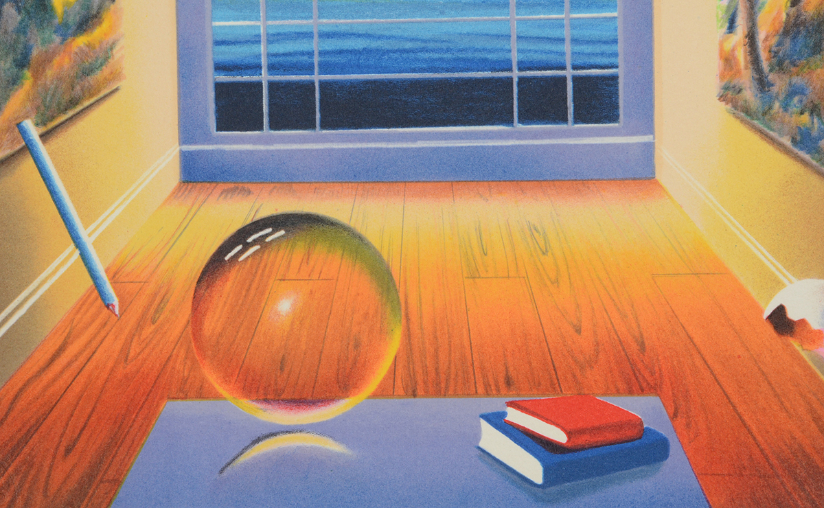 Ferjo Signed Artist's Proof Hand-Pulled Lithograph "The Fortune Teller"