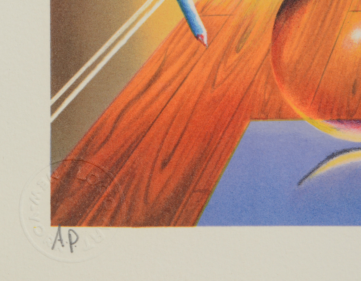 Ferjo Signed Artist's Proof Hand-Pulled Lithograph "The Fortune Teller"