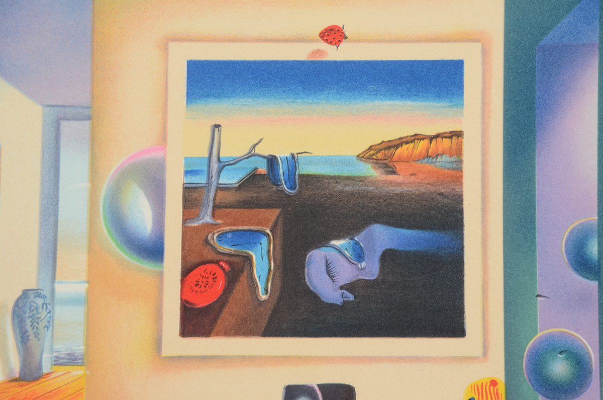 Ferjo Signed Artist's Proof Hand-Pulled Lithograph "Timeless"