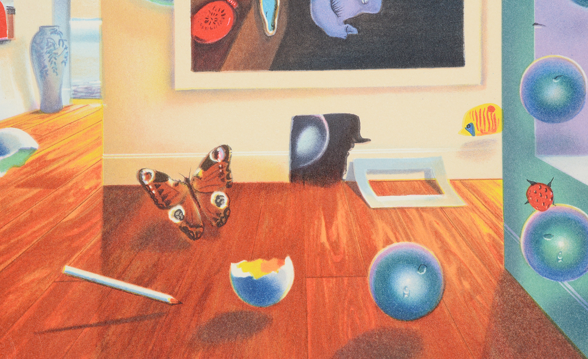 Ferjo Signed Artist's Proof Hand-Pulled Lithograph "Timeless"