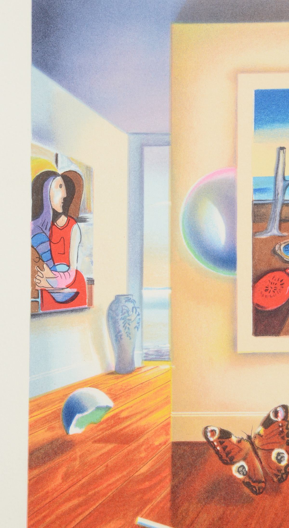 Ferjo Signed Artist's Proof Hand-Pulled Lithograph "Timeless"