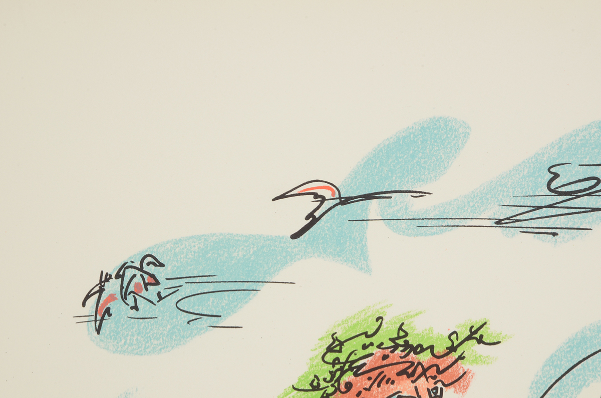 André Masson Signed Limited Edition Lithograph "Cupid and Psyche"