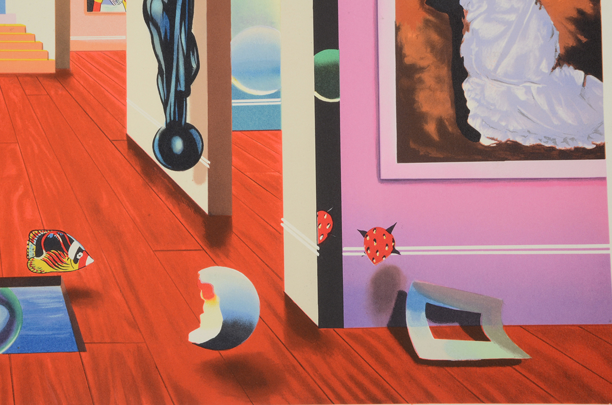 Ferjo Signed Artist's Proof Hand-Pulled Lithograph "Homage to the Masters"