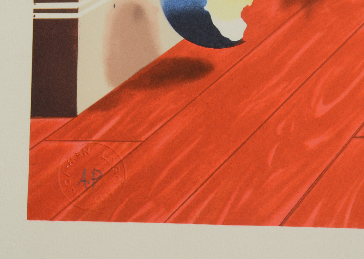 Ferjo Signed Artist's Proof Hand-Pulled Lithograph "Homage to the Masters"