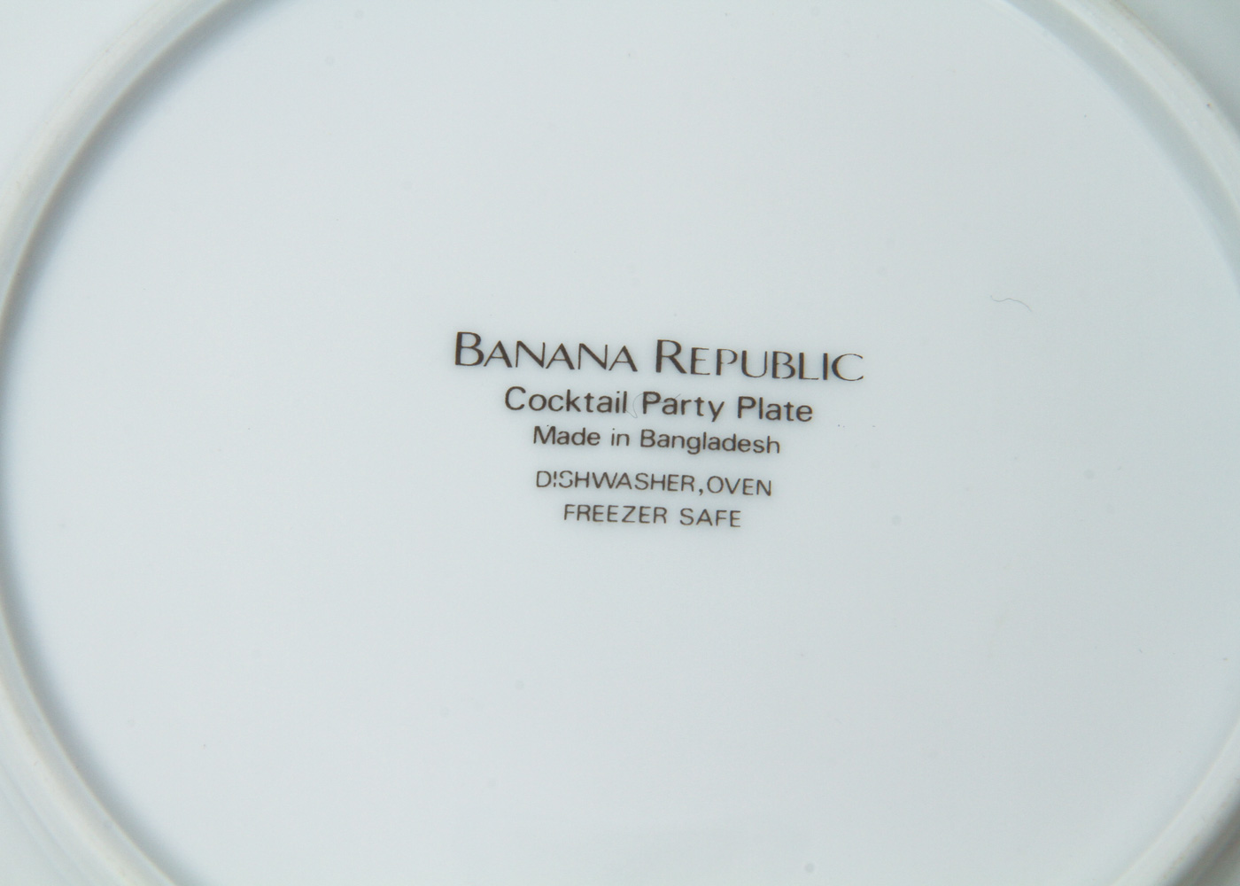 Collection of Banana Republic Cocktail Party Plates