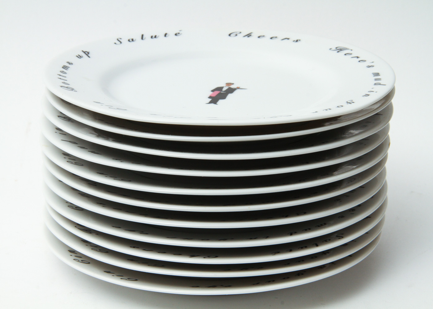 Collection of Banana Republic Cocktail Party Plates