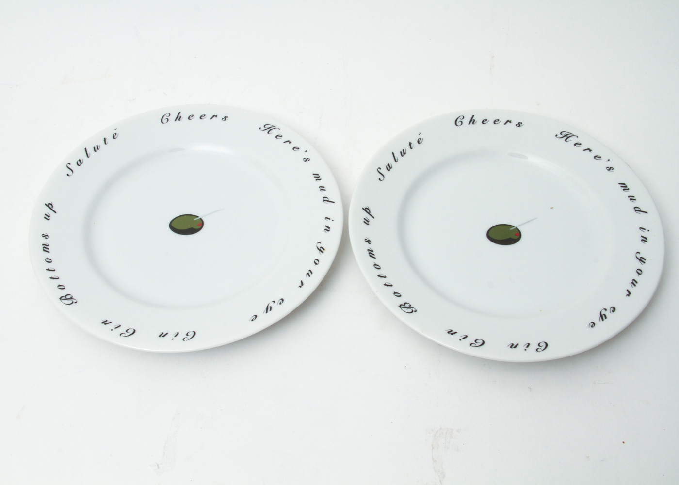 Collection of Banana Republic Cocktail Party Plates