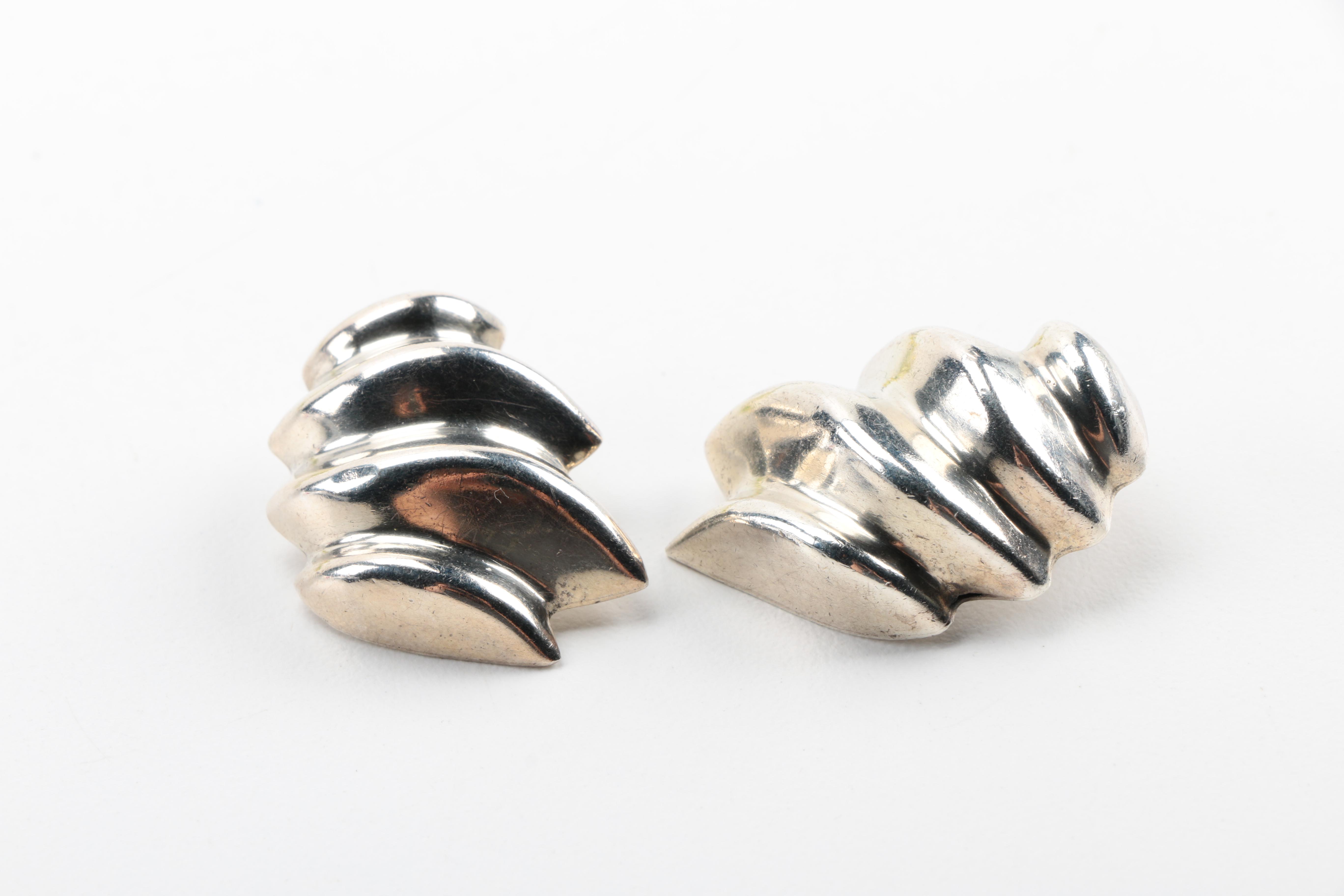 Vintage Jewelry Including Sterling Silver Earrings