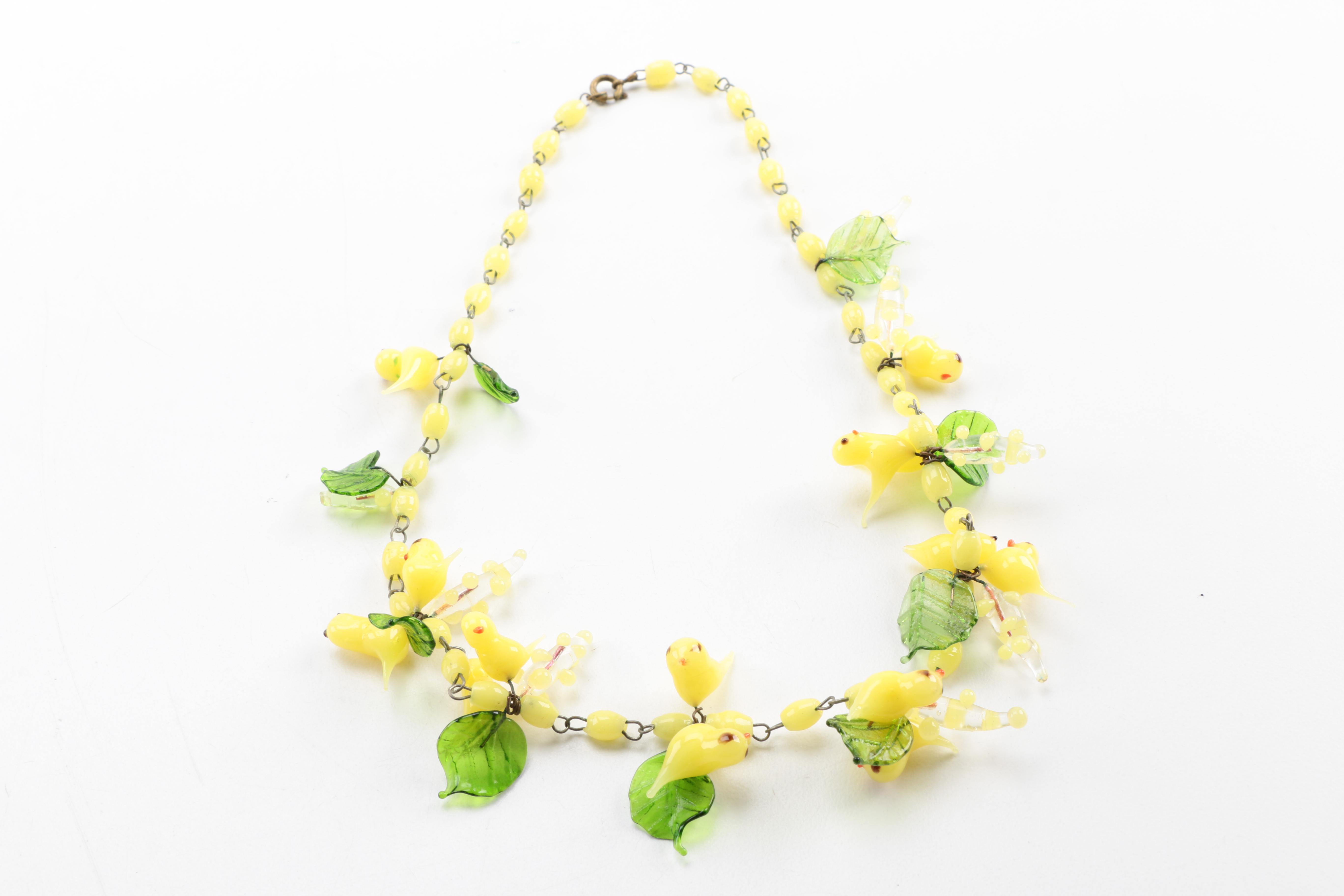 Vintage Jewelry Including Sterling Silver Earrings